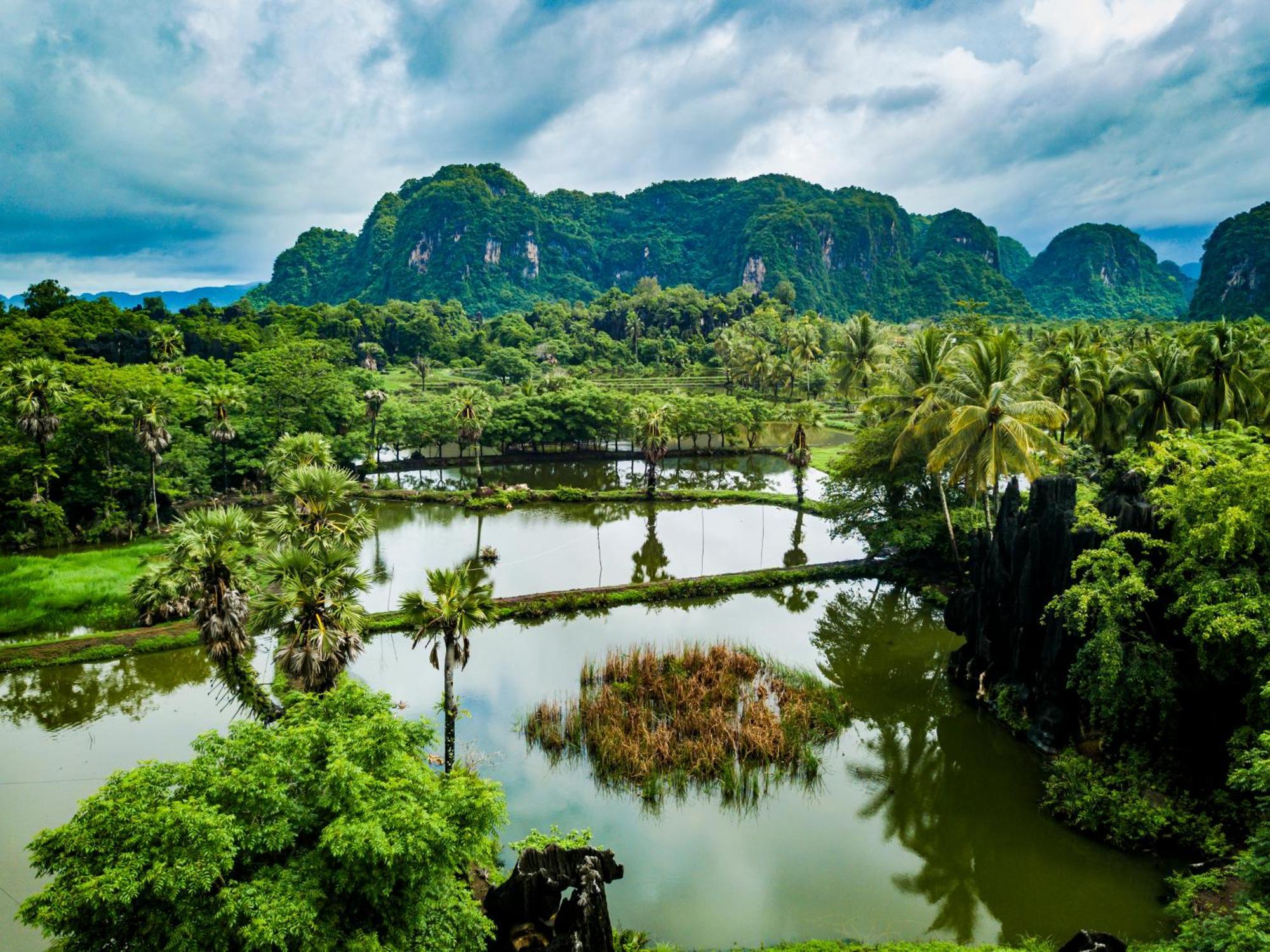 Penzion Kampoeng Karst Rammang Rammang Kasijala Exteriér fotografie