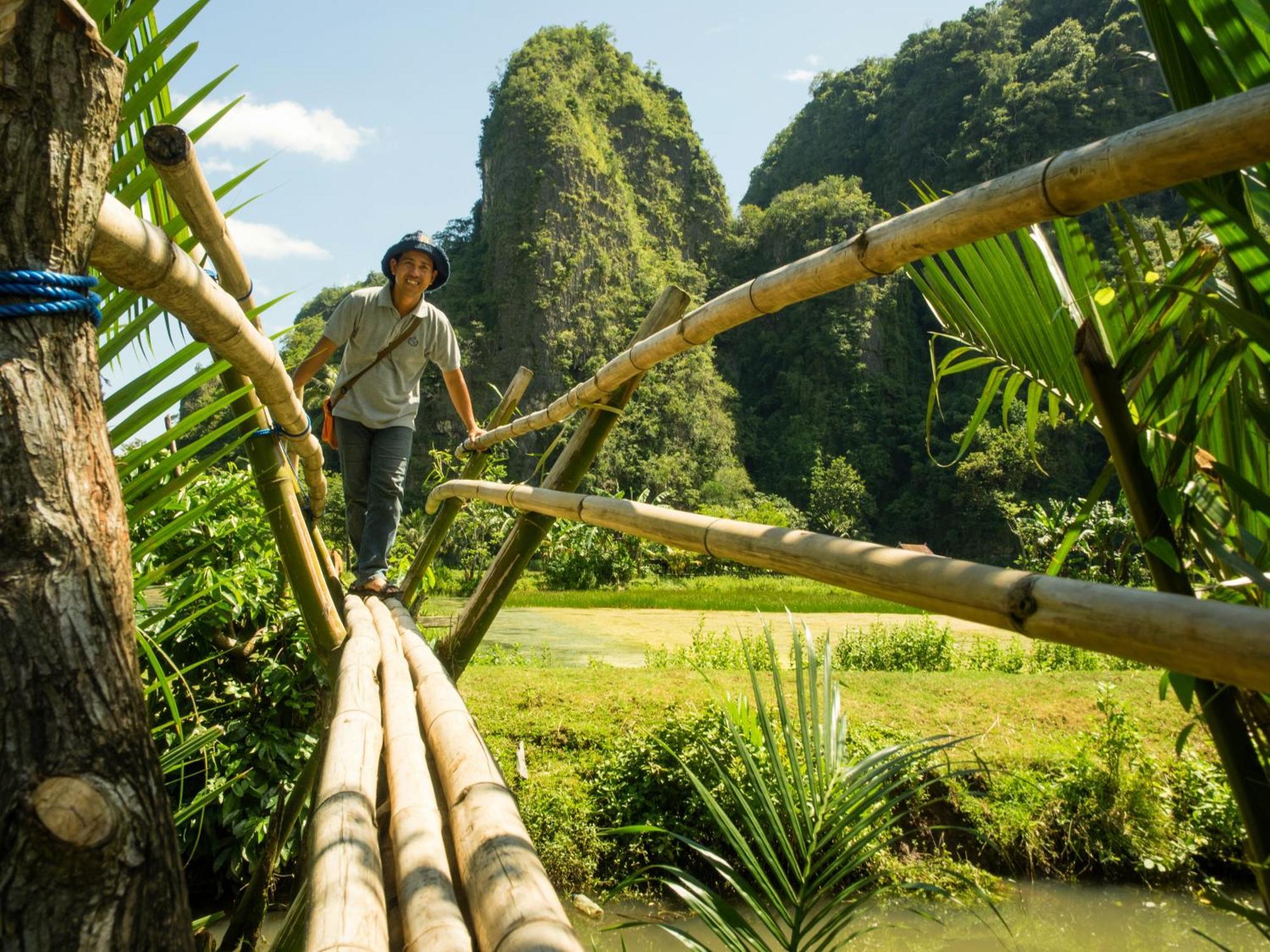 Penzion Kampoeng Karst Rammang Rammang Kasijala Exteriér fotografie