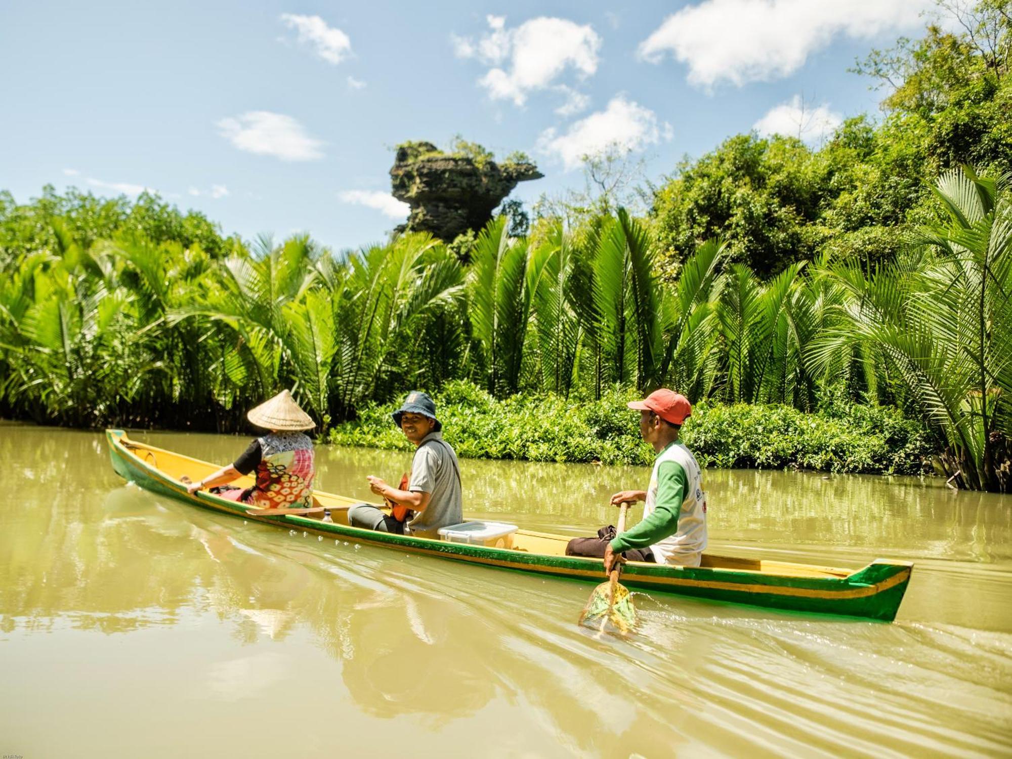 Penzion Kampoeng Karst Rammang Rammang Kasijala Exteriér fotografie