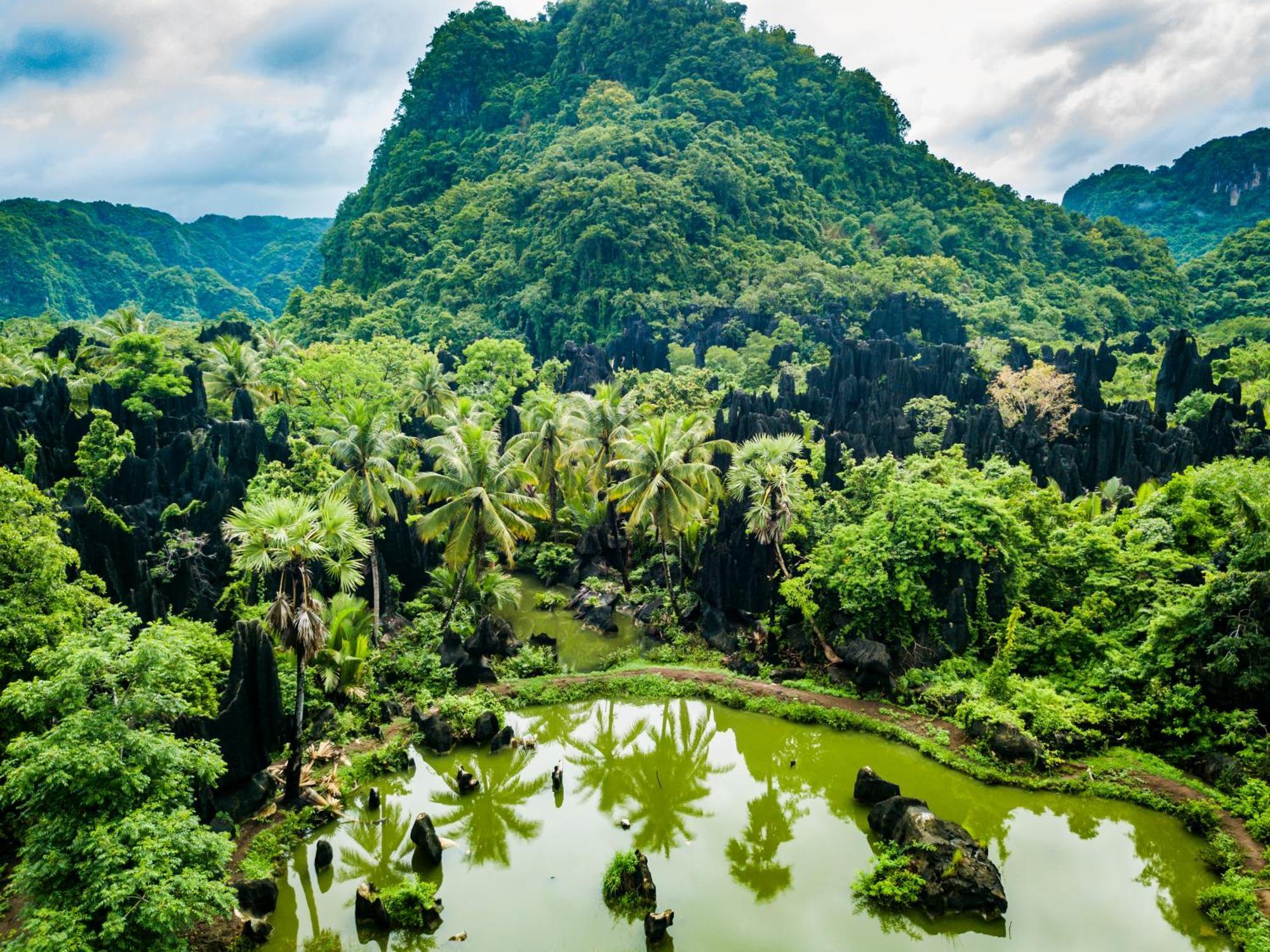 Penzion Kampoeng Karst Rammang Rammang Kasijala Exteriér fotografie